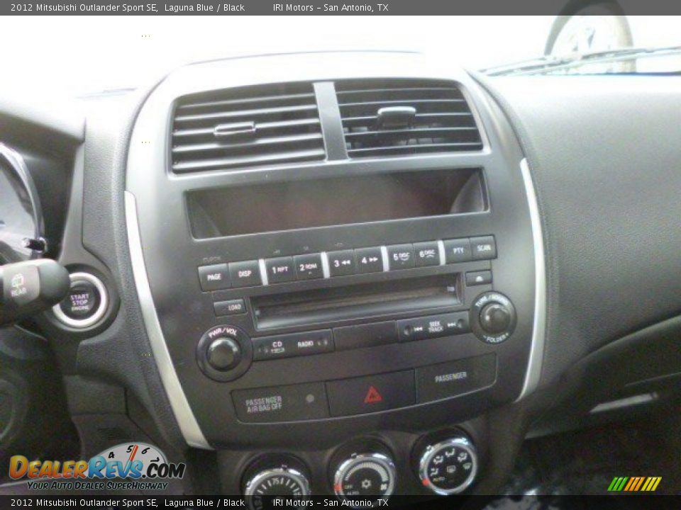 2012 Mitsubishi Outlander Sport SE Laguna Blue / Black Photo #16