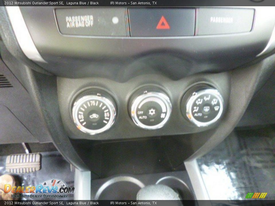 2012 Mitsubishi Outlander Sport SE Laguna Blue / Black Photo #17