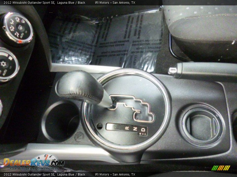 2012 Mitsubishi Outlander Sport SE Laguna Blue / Black Photo #18