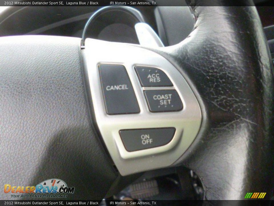 2012 Mitsubishi Outlander Sport SE Laguna Blue / Black Photo #19