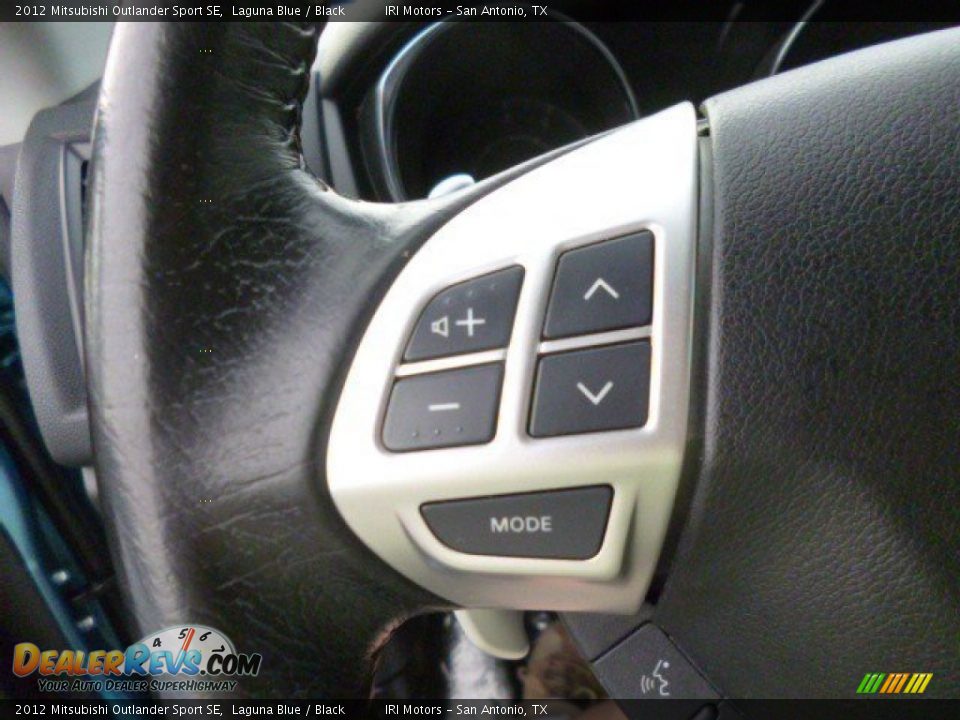 2012 Mitsubishi Outlander Sport SE Laguna Blue / Black Photo #20