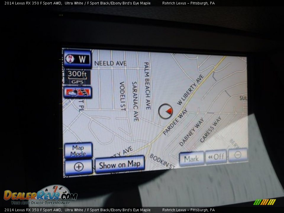 2014 Lexus RX 350 F Sport AWD Ultra White / F Sport Black/Ebony Bird's Eye Maple Photo #17