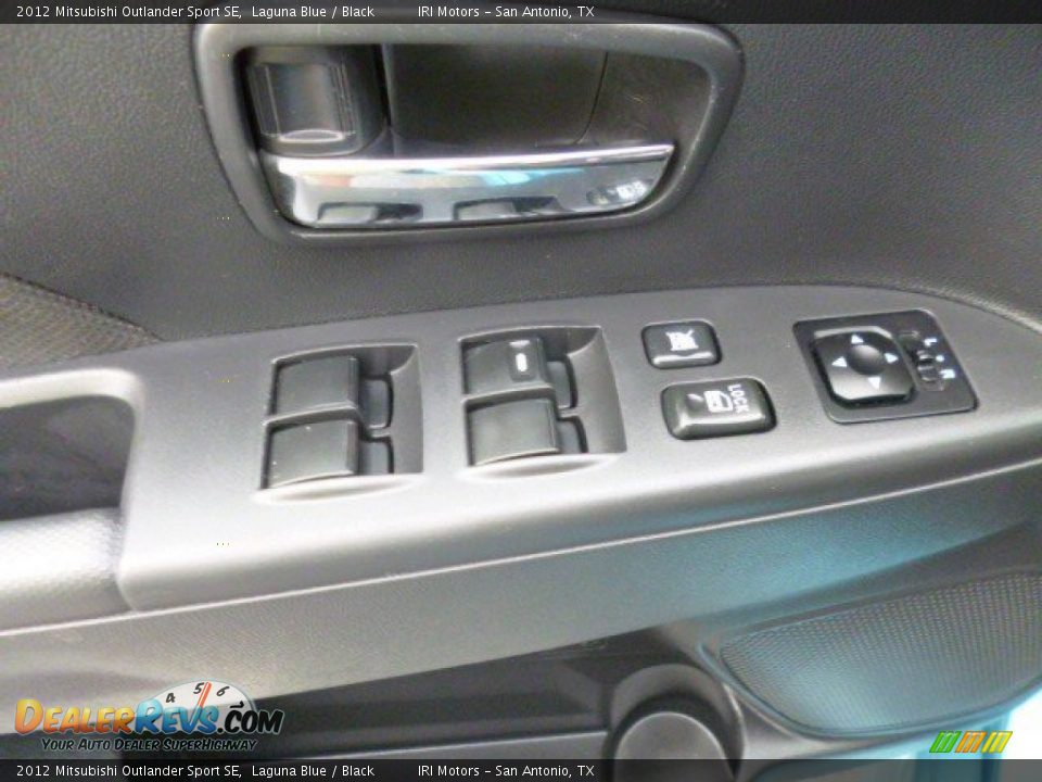 2012 Mitsubishi Outlander Sport SE Laguna Blue / Black Photo #21