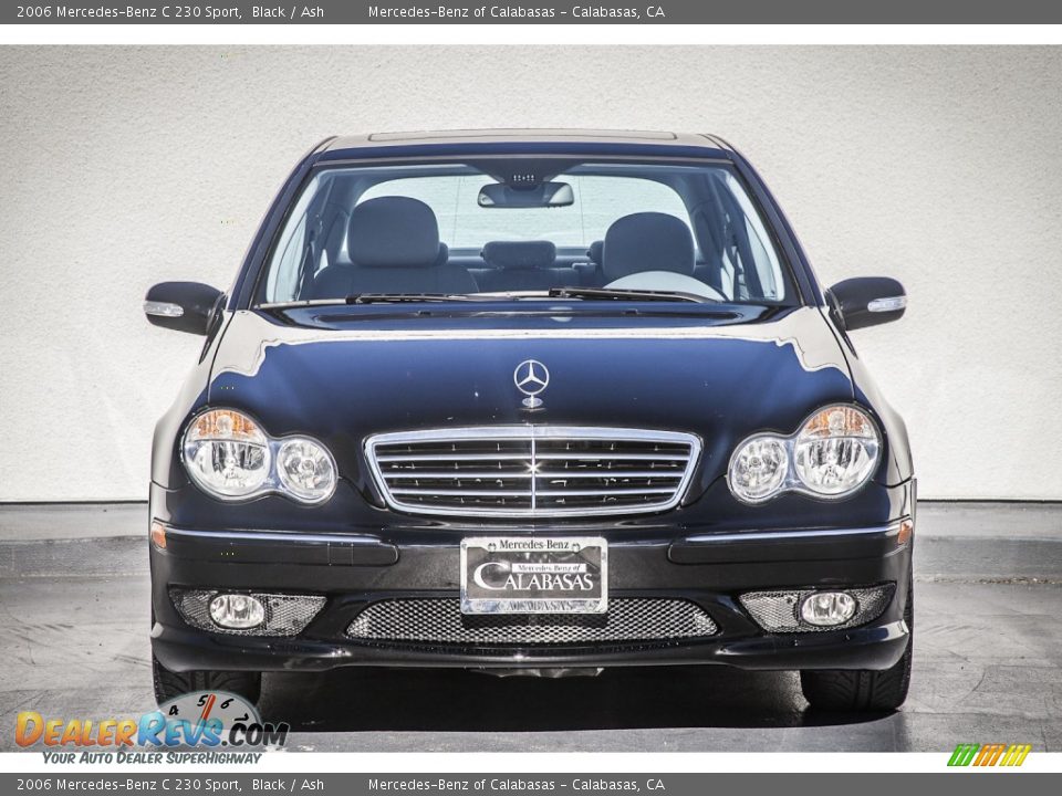 2006 Mercedes-Benz C 230 Sport Black / Ash Photo #2