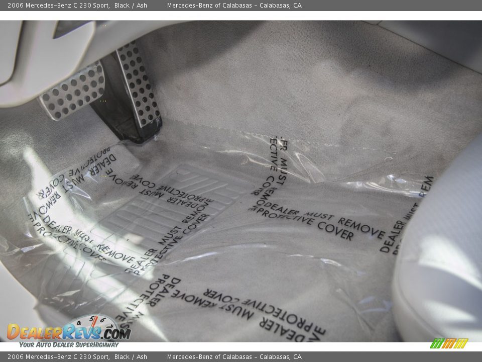 2006 Mercedes-Benz C 230 Sport Black / Ash Photo #6