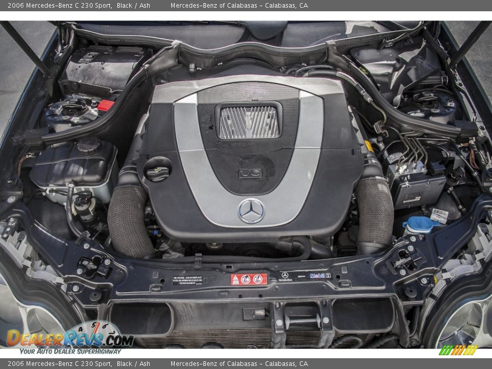2006 Mercedes-Benz C 230 Sport Black / Ash Photo #9