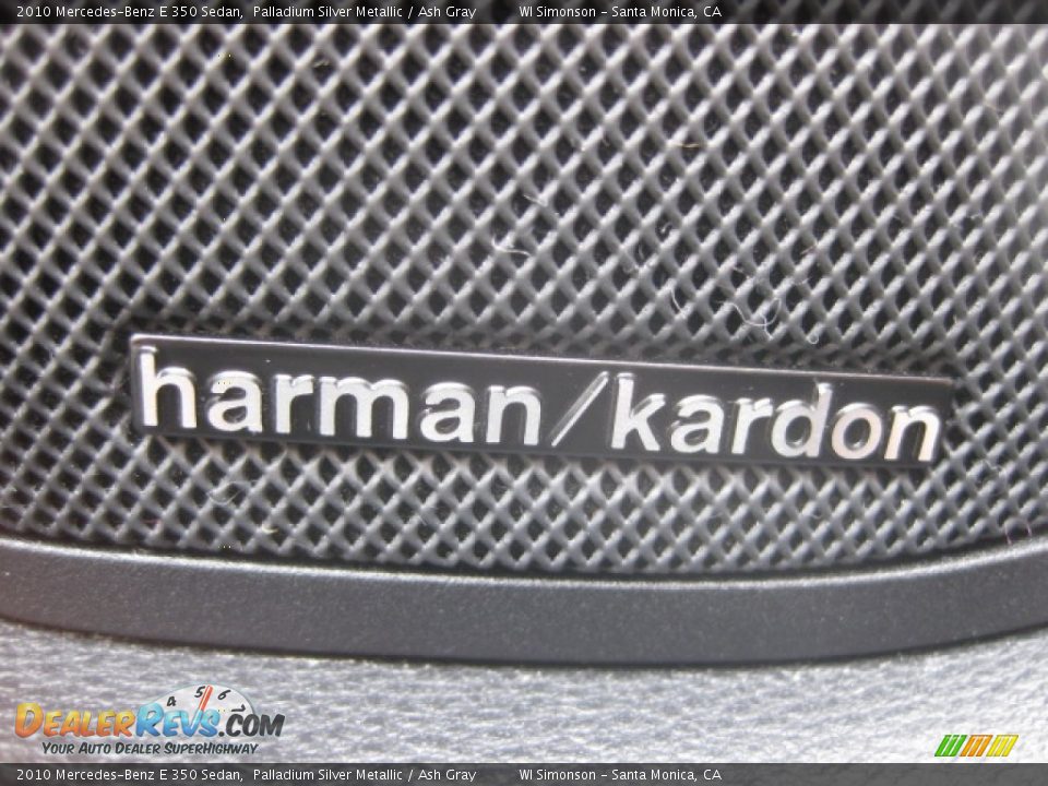 2010 Mercedes-Benz E 350 Sedan Palladium Silver Metallic / Ash Gray Photo #9