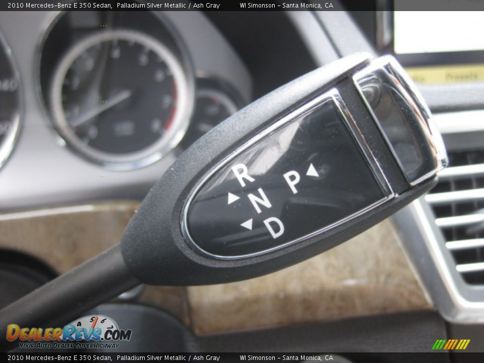 2010 Mercedes-Benz E 350 Sedan Palladium Silver Metallic / Ash Gray Photo #11