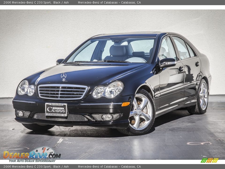 2006 Mercedes-Benz C 230 Sport Black / Ash Photo #12