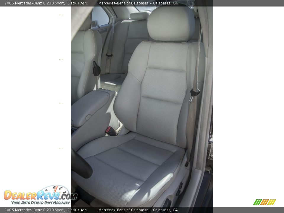 2006 Mercedes-Benz C 230 Sport Black / Ash Photo #20