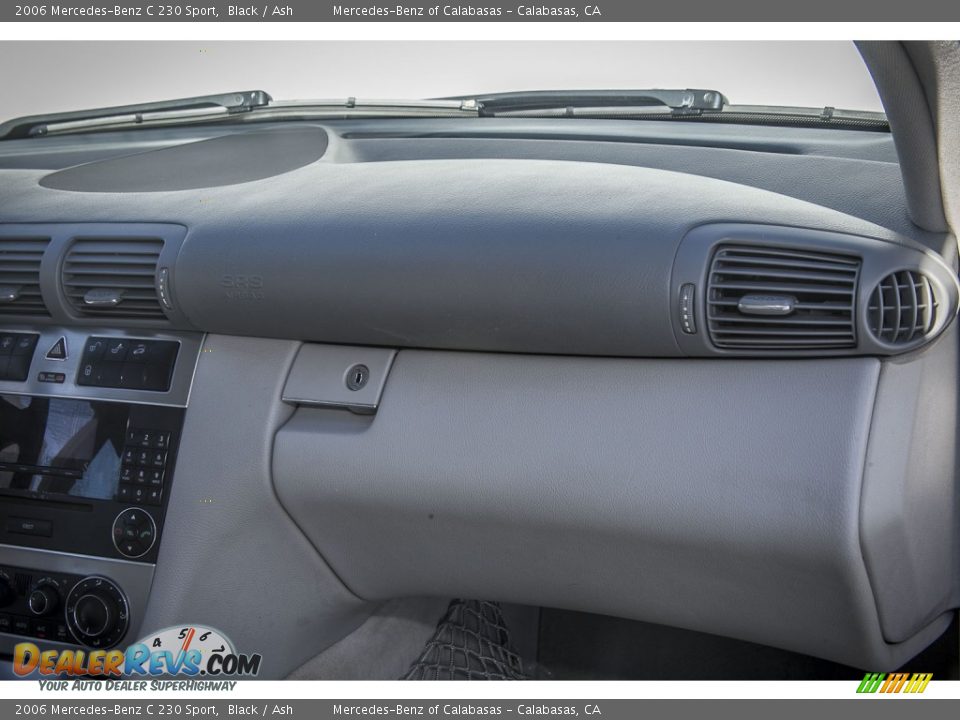 2006 Mercedes-Benz C 230 Sport Black / Ash Photo #21