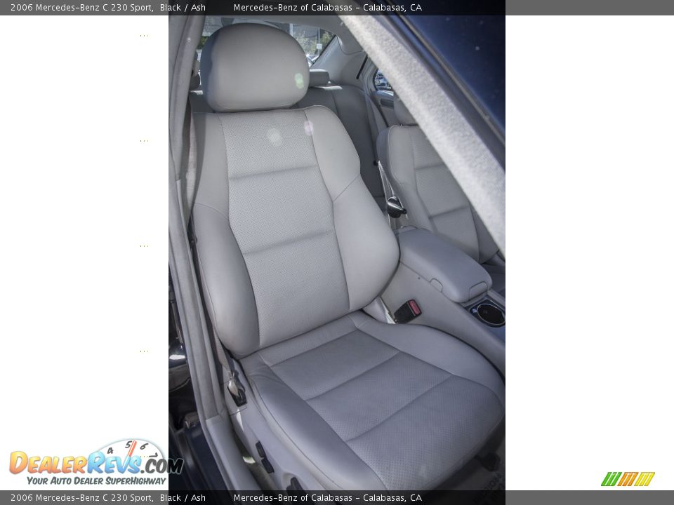 2006 Mercedes-Benz C 230 Sport Black / Ash Photo #24