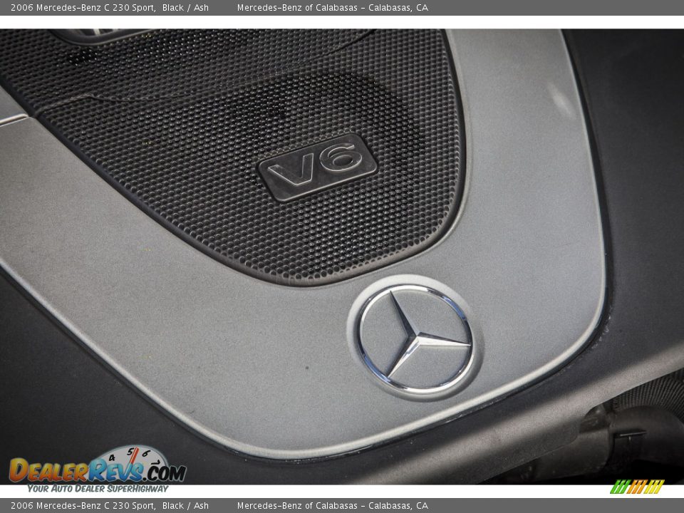 2006 Mercedes-Benz C 230 Sport Black / Ash Photo #25