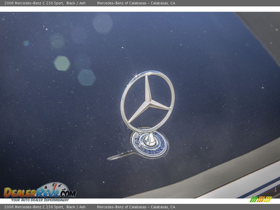 2006 Mercedes-Benz C 230 Sport Black / Ash Photo #27