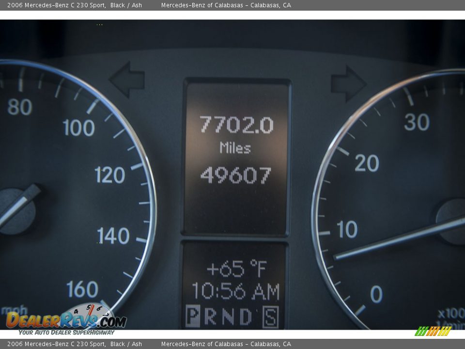 2006 Mercedes-Benz C 230 Sport Black / Ash Photo #30