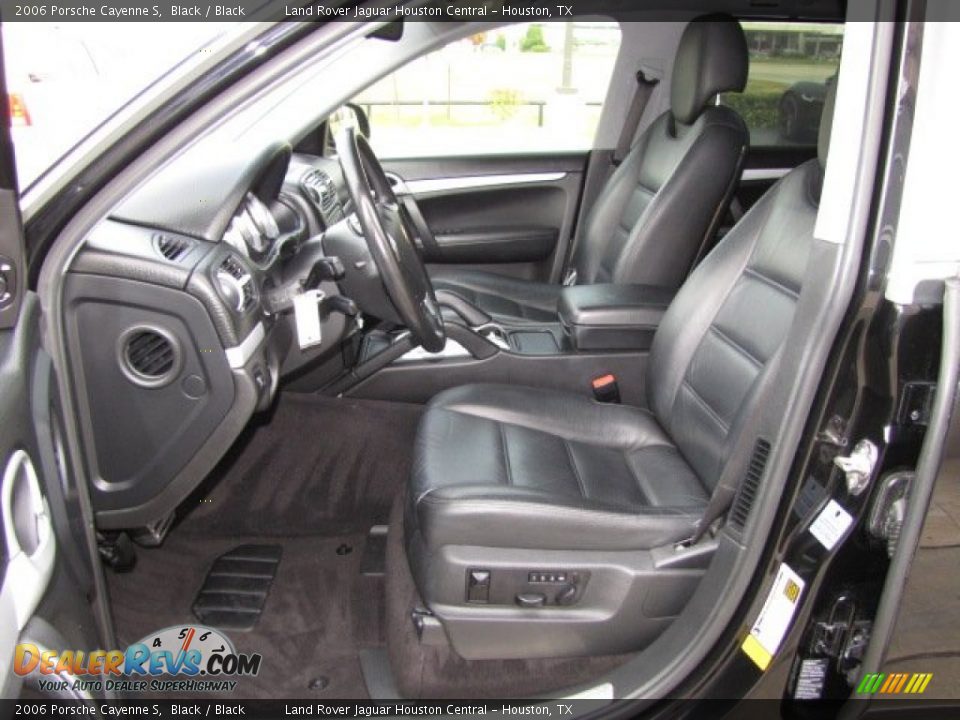 2006 Porsche Cayenne S Black / Black Photo #2