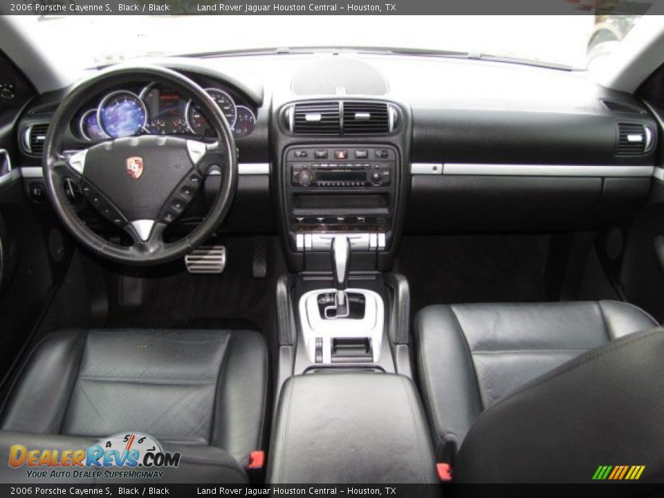2006 Porsche Cayenne S Black / Black Photo #3