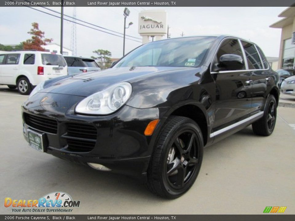 2006 Porsche Cayenne S Black / Black Photo #5