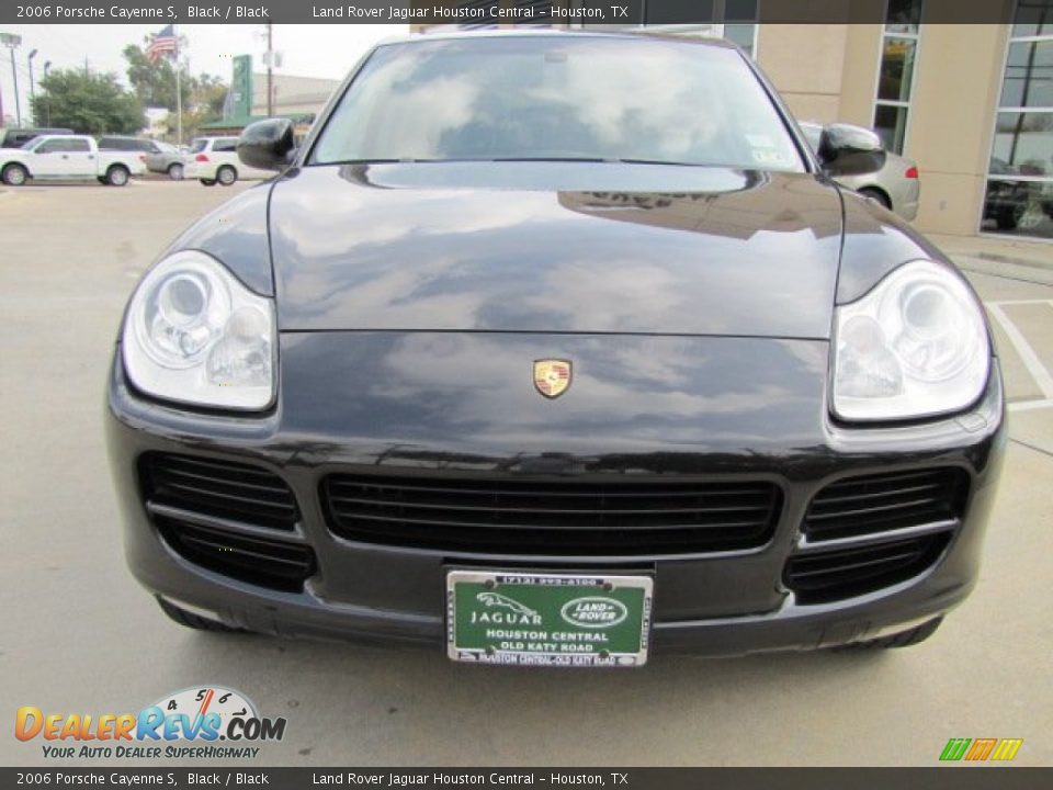 2006 Porsche Cayenne S Black / Black Photo #6