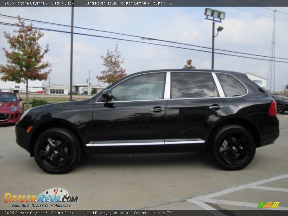 2006 Porsche Cayenne S Black / Black Photo #7