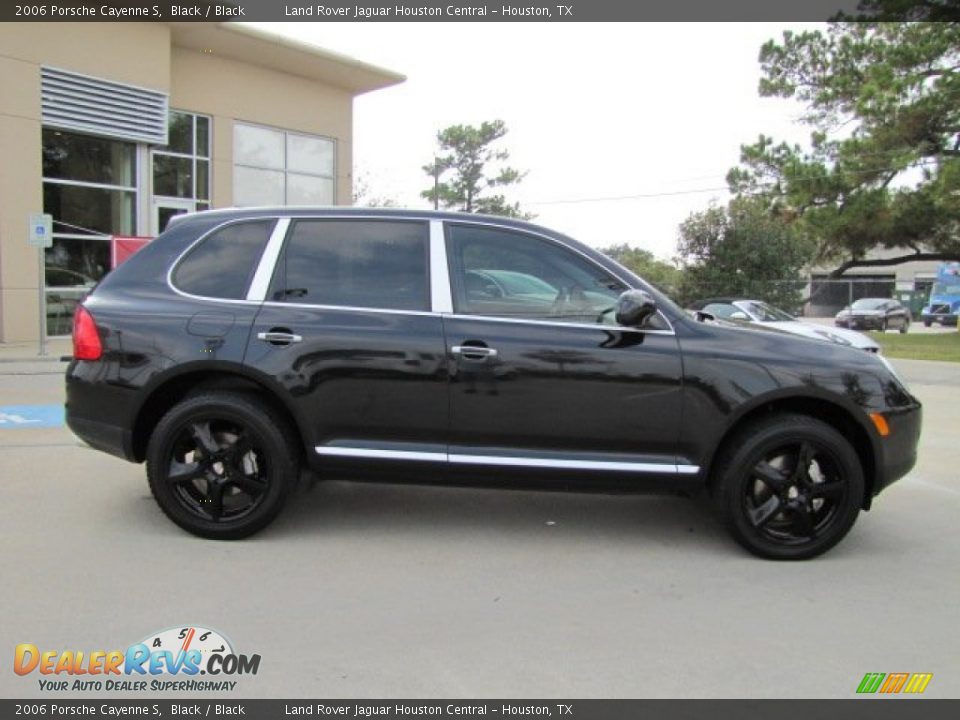 2006 Porsche Cayenne S Black / Black Photo #11