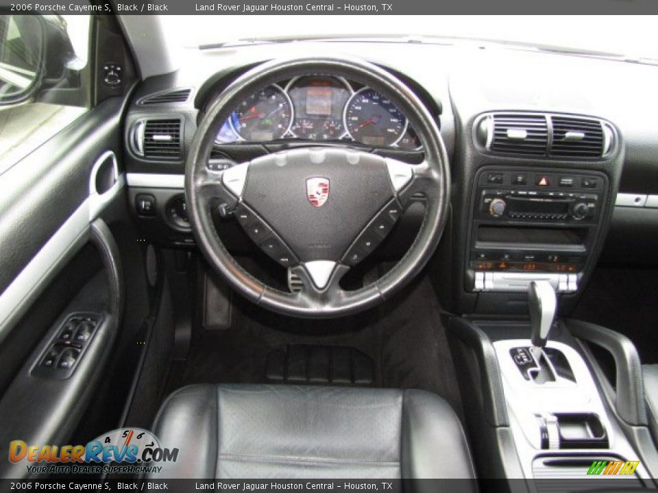 2006 Porsche Cayenne S Black / Black Photo #13