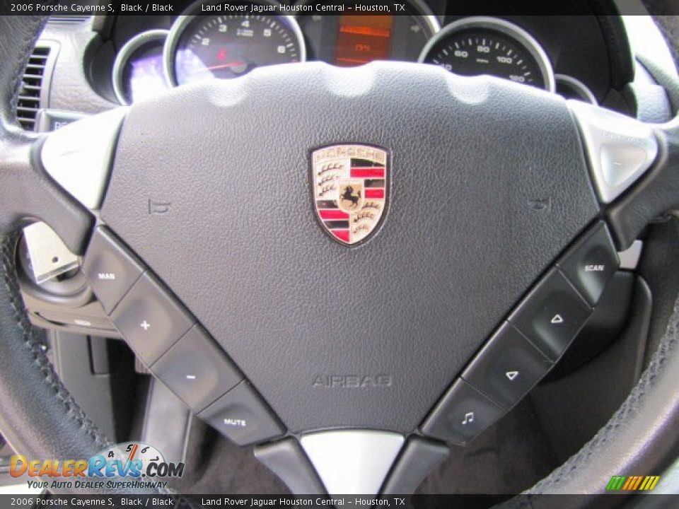 2006 Porsche Cayenne S Black / Black Photo #14