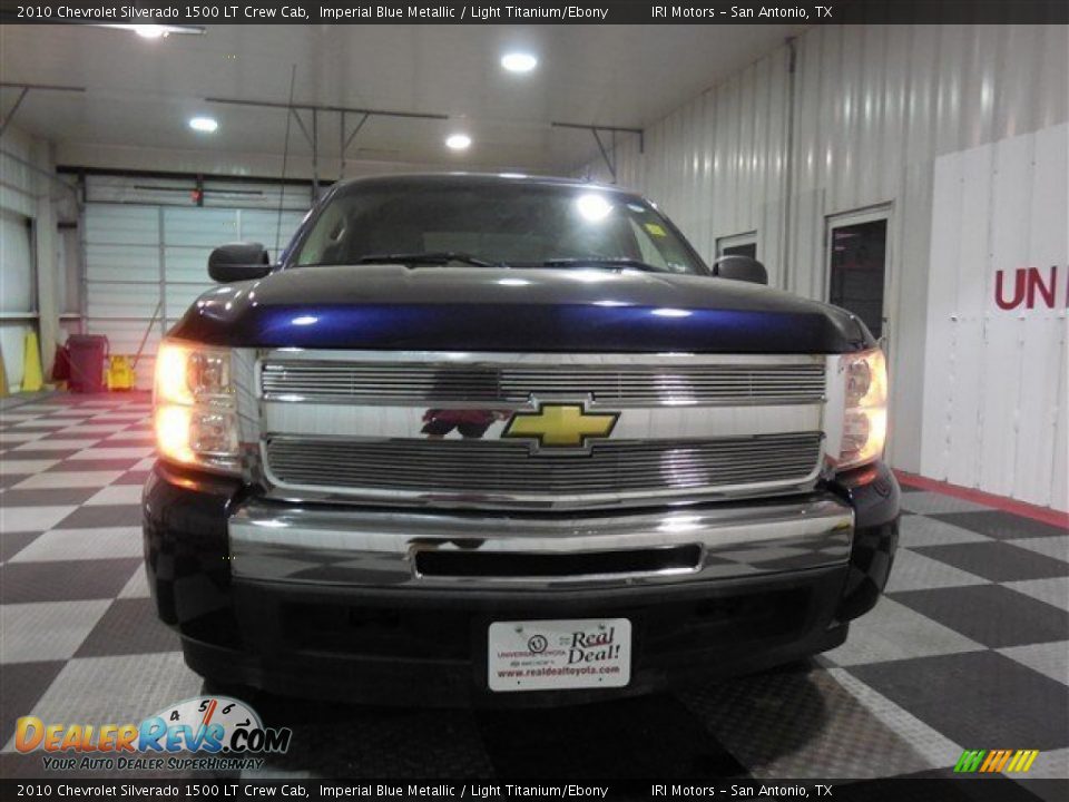 2010 Chevrolet Silverado 1500 LT Crew Cab Imperial Blue Metallic / Light Titanium/Ebony Photo #2