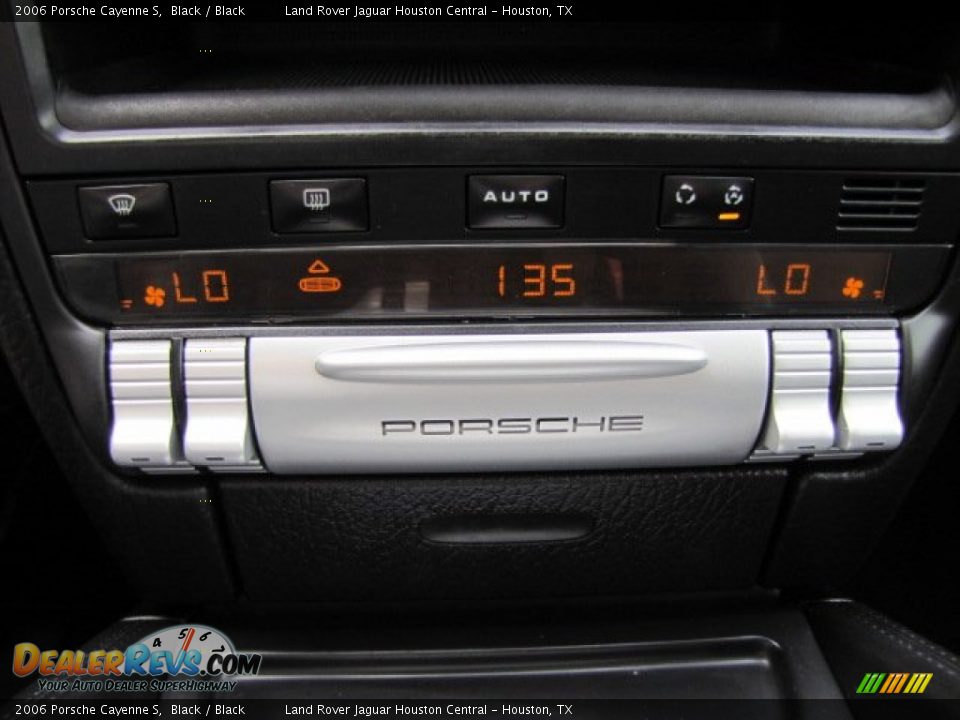 2006 Porsche Cayenne S Black / Black Photo #22