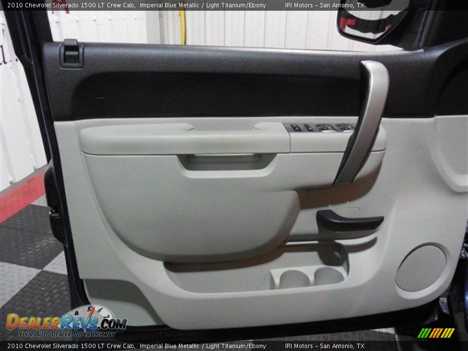 2010 Chevrolet Silverado 1500 LT Crew Cab Imperial Blue Metallic / Light Titanium/Ebony Photo #9