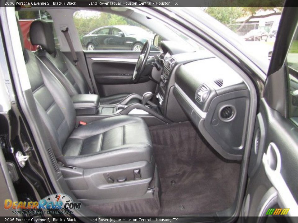 2006 Porsche Cayenne S Black / Black Photo #24