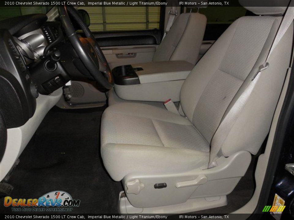 2010 Chevrolet Silverado 1500 LT Crew Cab Imperial Blue Metallic / Light Titanium/Ebony Photo #11