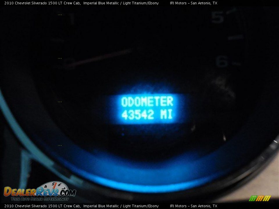 2010 Chevrolet Silverado 1500 LT Crew Cab Imperial Blue Metallic / Light Titanium/Ebony Photo #12