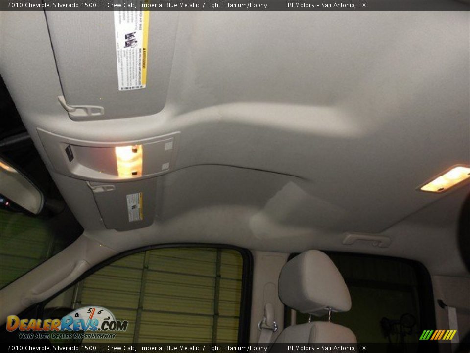 2010 Chevrolet Silverado 1500 LT Crew Cab Imperial Blue Metallic / Light Titanium/Ebony Photo #16