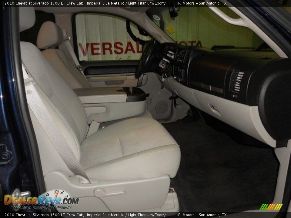 2010 Chevrolet Silverado 1500 LT Crew Cab Imperial Blue Metallic / Light Titanium/Ebony Photo #17