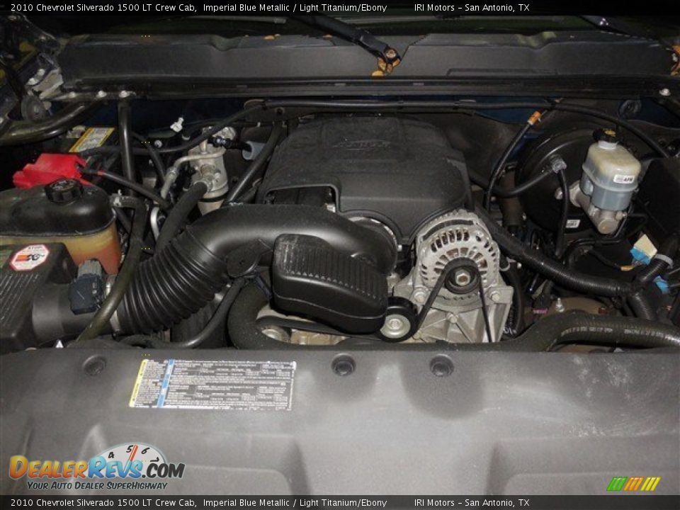 2010 Chevrolet Silverado 1500 LT Crew Cab Imperial Blue Metallic / Light Titanium/Ebony Photo #21