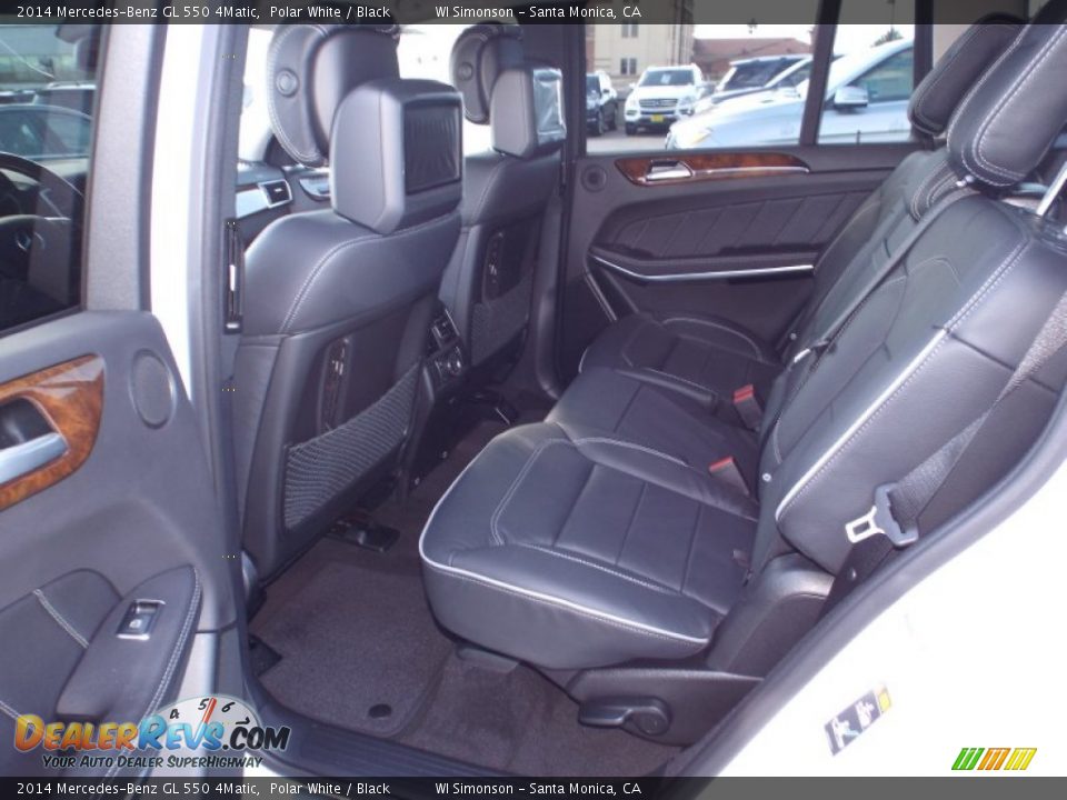 Rear Seat of 2014 Mercedes-Benz GL 550 4Matic Photo #8