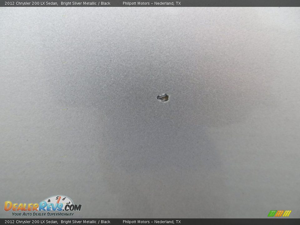 2012 Chrysler 200 LX Sedan Bright Silver Metallic / Black Photo #17