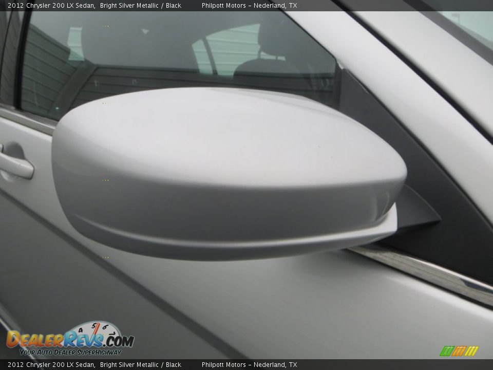 2012 Chrysler 200 LX Sedan Bright Silver Metallic / Black Photo #18