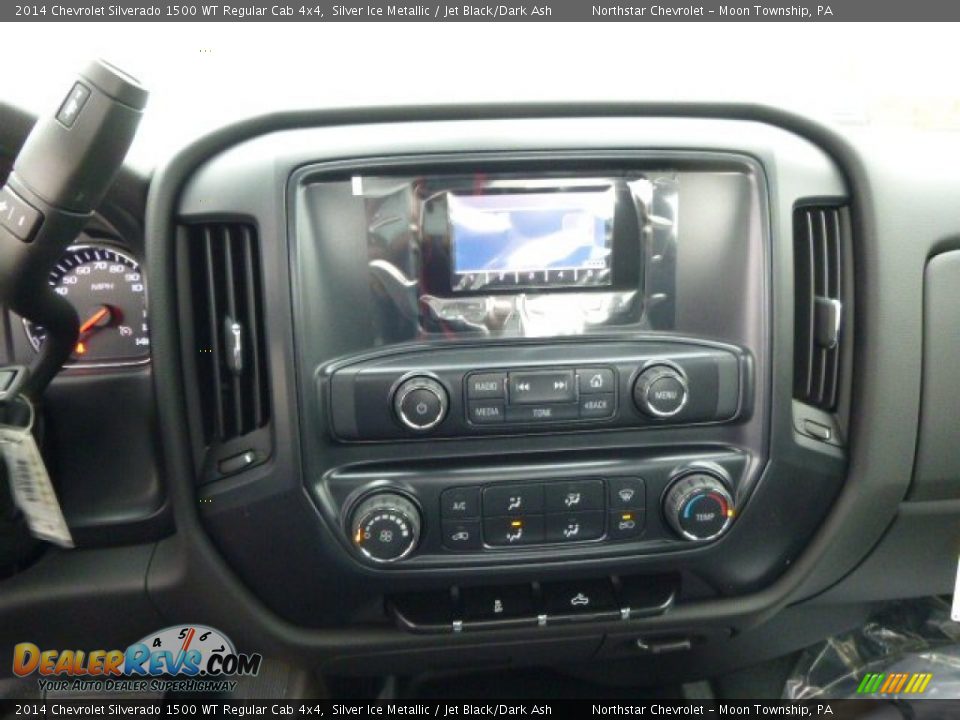 2014 Chevrolet Silverado 1500 WT Regular Cab 4x4 Silver Ice Metallic / Jet Black/Dark Ash Photo #15