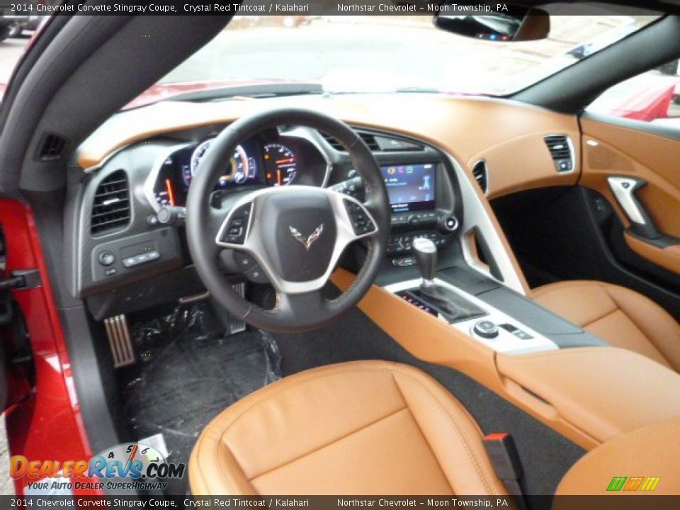 Kalahari Interior - 2014 Chevrolet Corvette Stingray Coupe Photo #11