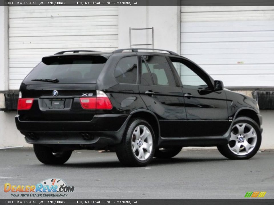 2001 BMW X5 4.4i Jet Black / Black Photo #2