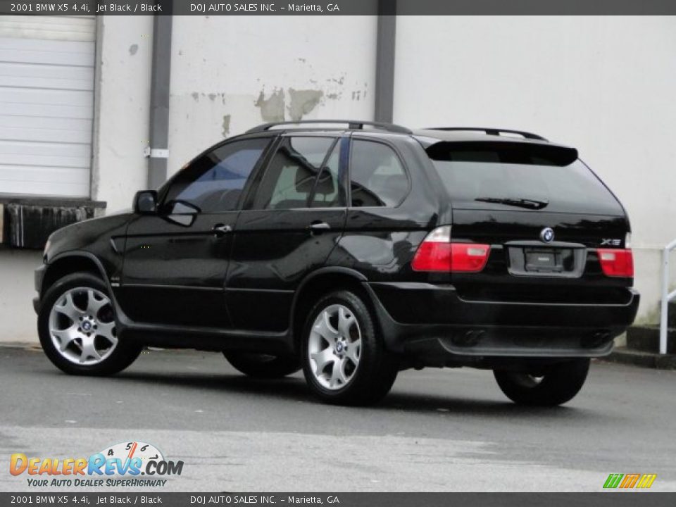 2001 BMW X5 4.4i Jet Black / Black Photo #4