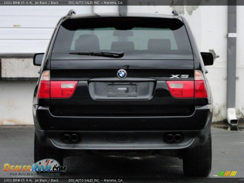 2001 BMW X5 4.4i Jet Black / Black Photo #6