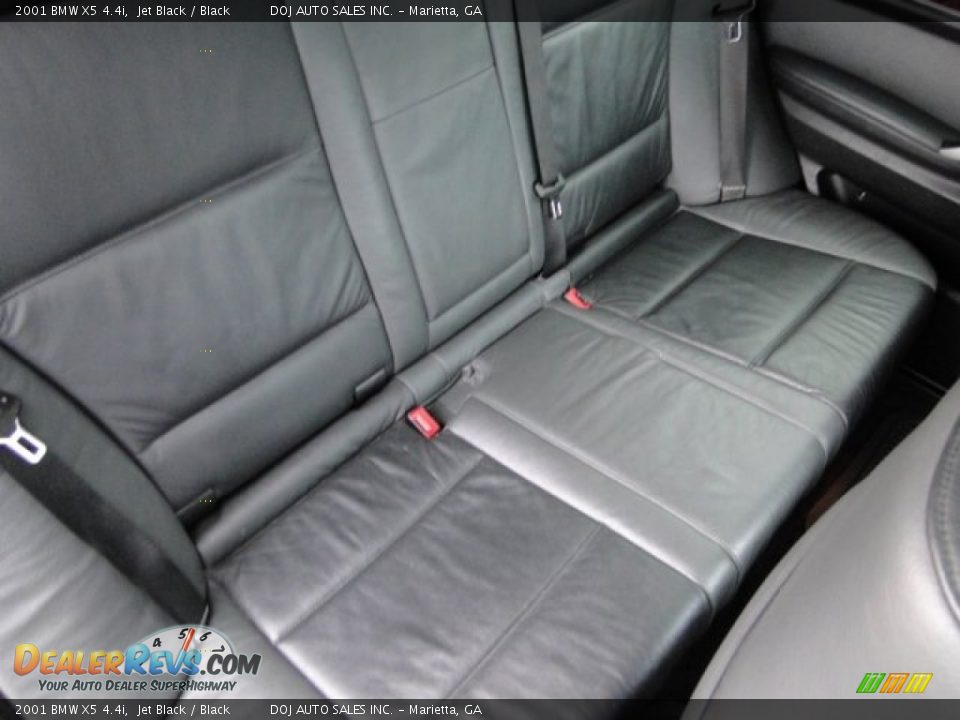 2001 BMW X5 4.4i Jet Black / Black Photo #21