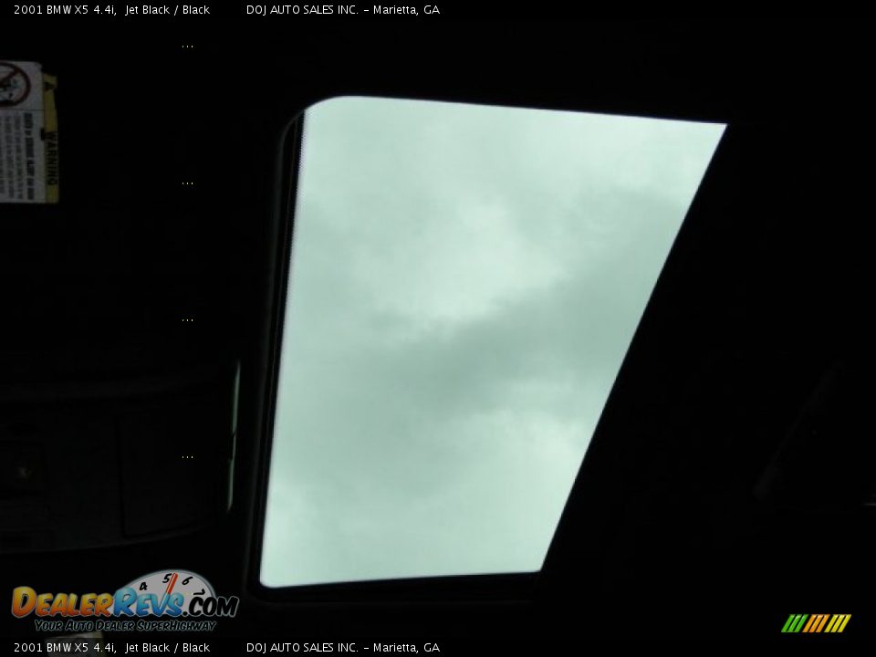 2001 BMW X5 4.4i Jet Black / Black Photo #22