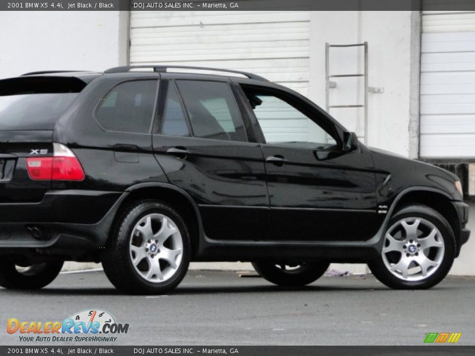 2001 BMW X5 4.4i Jet Black / Black Photo #24