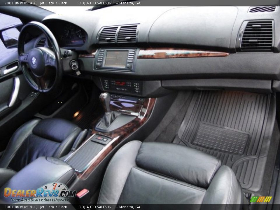 Black Interior - 2001 BMW X5 4.4i Photo #26