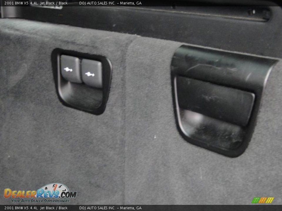 2001 BMW X5 4.4i Jet Black / Black Photo #33