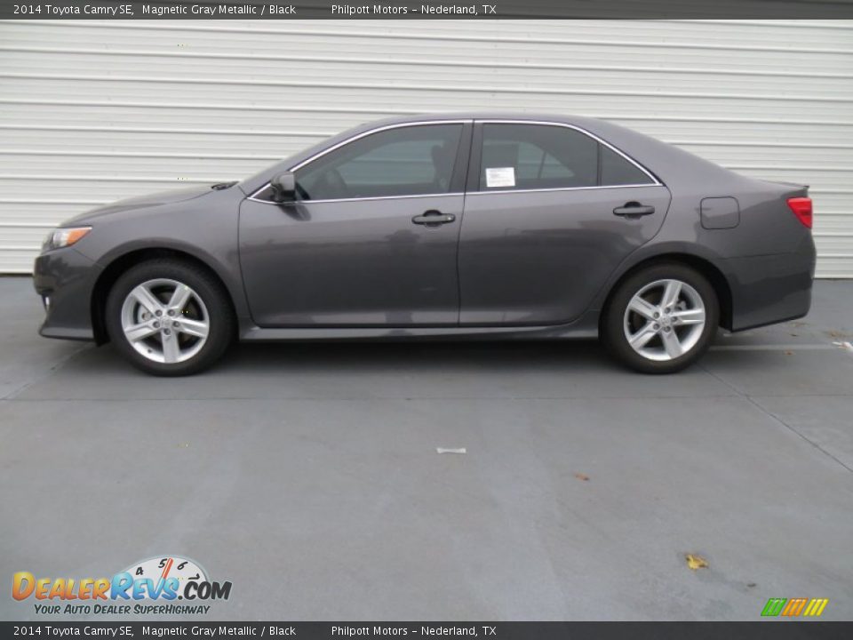 2014 Toyota Camry SE Magnetic Gray Metallic / Black Photo #6